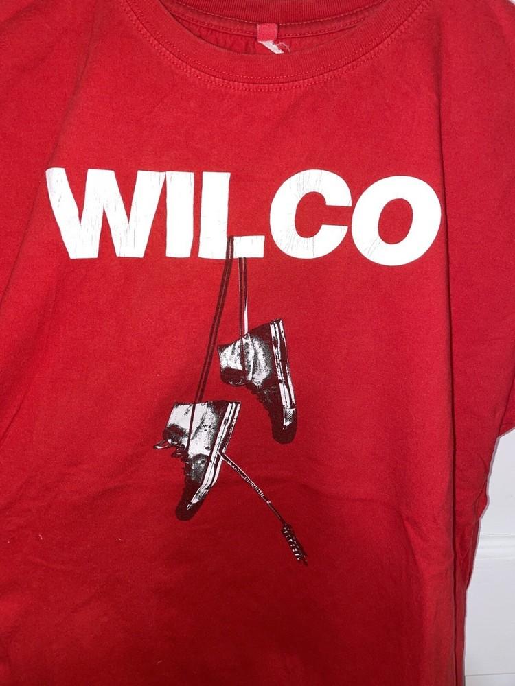 Collection Wilco Band Cotton Red Shirt Unisex S-5XL Reprint SG697 Unisex T-Shirt M