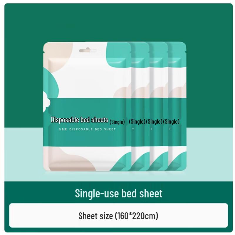 Disposable Travel Bed Sheet Set