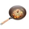 KBH 32cm Traditioneller unbeschichteter Eisen-Wok