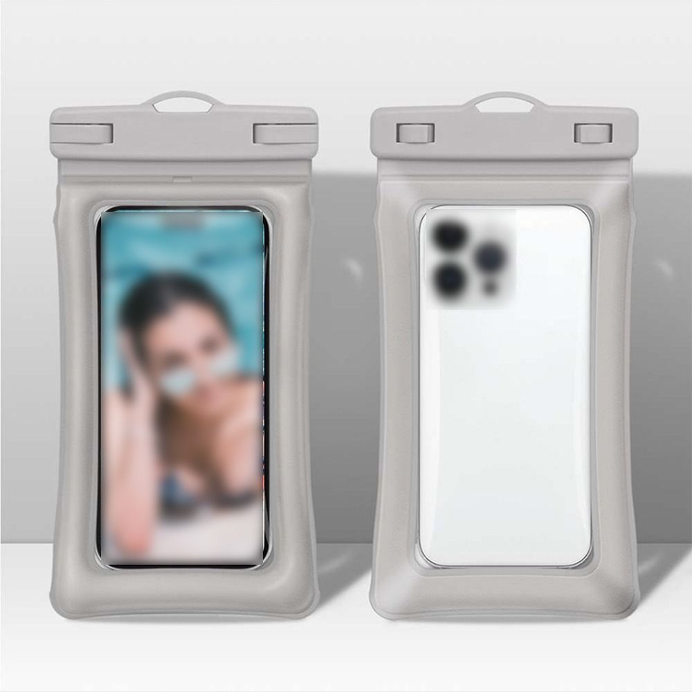 Touchable Screen Waterproof Phone Case IPX8 Waterproof Swimming Storage Bag Boating