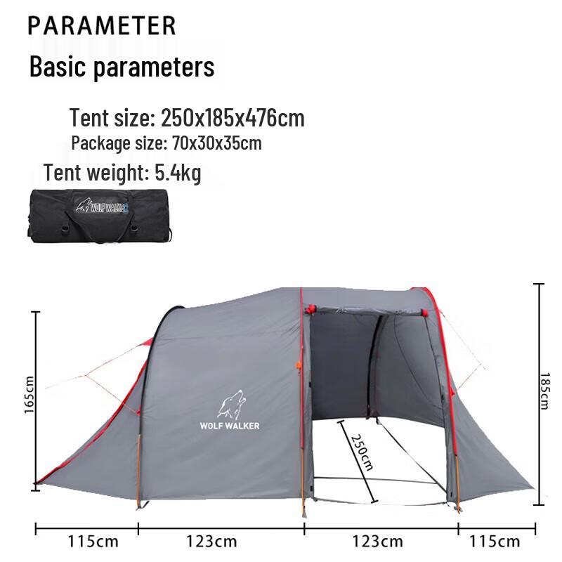 Wolf Walker Motorcycle Camping Tent