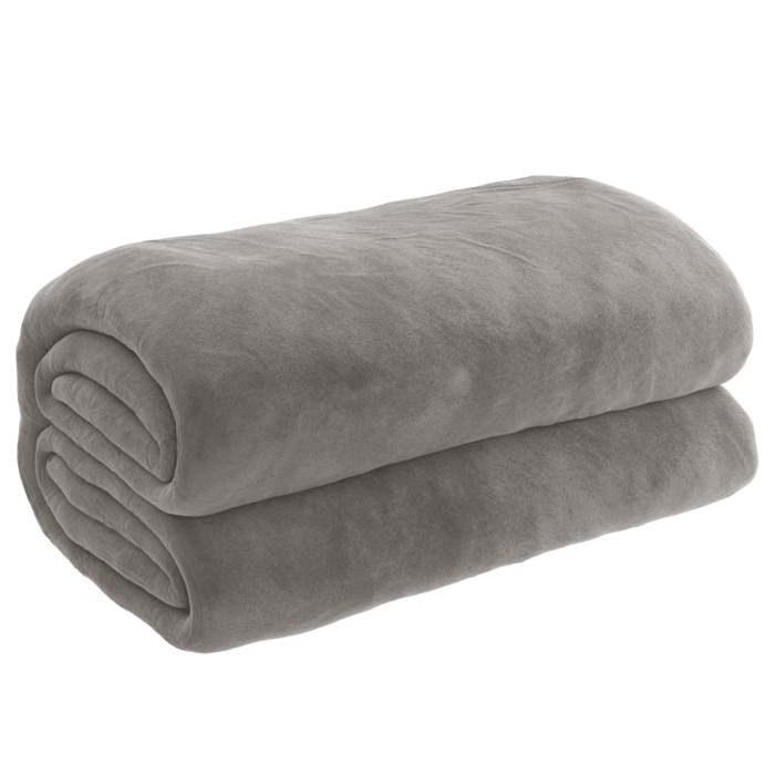 VidaXL Weighted Blanket with Cover Grey 200x220 Cm 9 Kg Fabric 3154893