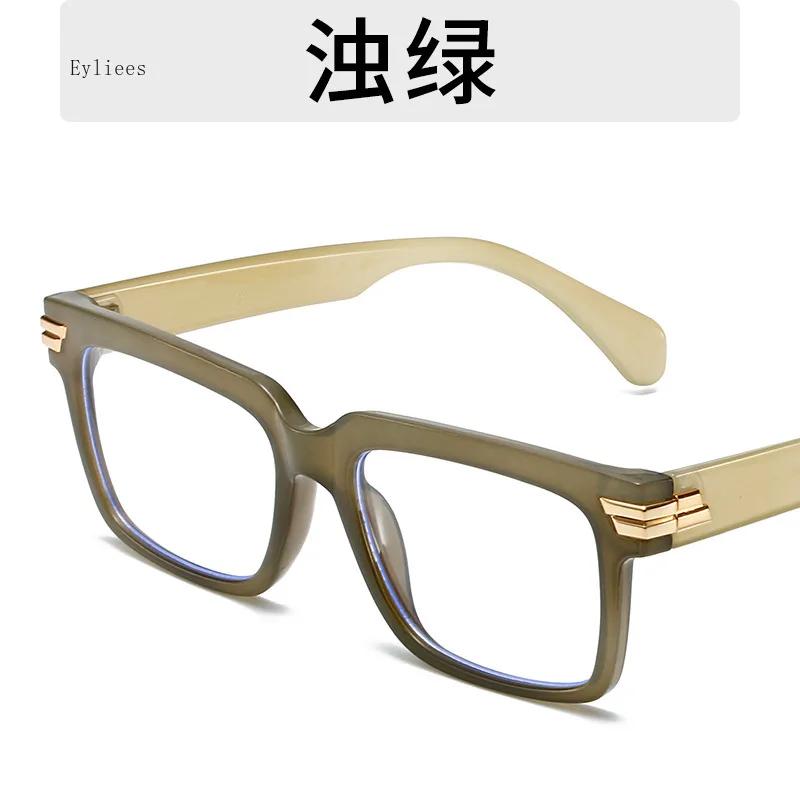 Trendy Women Glasses Stylish Square  Design Eyewear for Decoration Oversize Eyeglasses anti blue light glasses  óculos