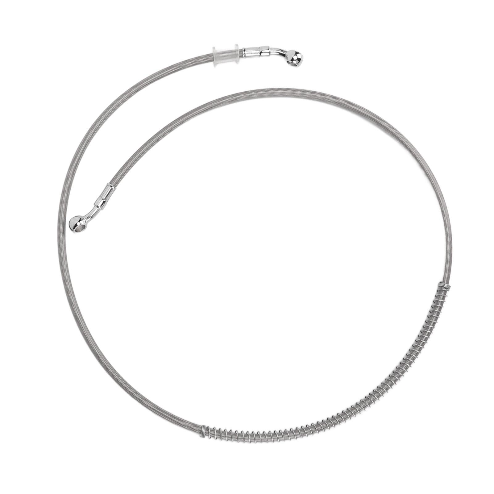 

130 см мотоциклетный тормозной шланг стальной ПВХ чувствительный шланг сцепления универсальный для мотоцикла