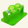 Interactive Rotating Bell Ball Boredom Relief Cage Enrichment Accessory Hamster Toy  Guinea Pig