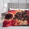 Berserks Blanket Super Soft Funny Plush Throw Blanket For Girls Boys Couch Bed Flannel Bedspread Bed Cover