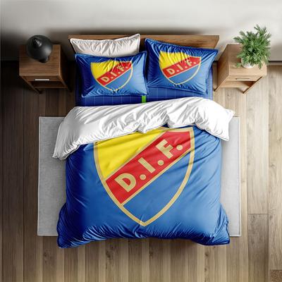Djurgårdens If Fotboll Duvet Cover Set King Queen Double Full Twin Single Size Bed Linen Set
