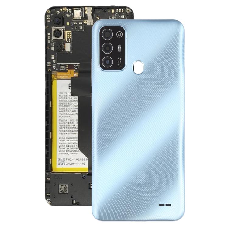 High Quality Stainless Steel Battery Back Cover for Blade A52 For ZTE Blade A52 синий