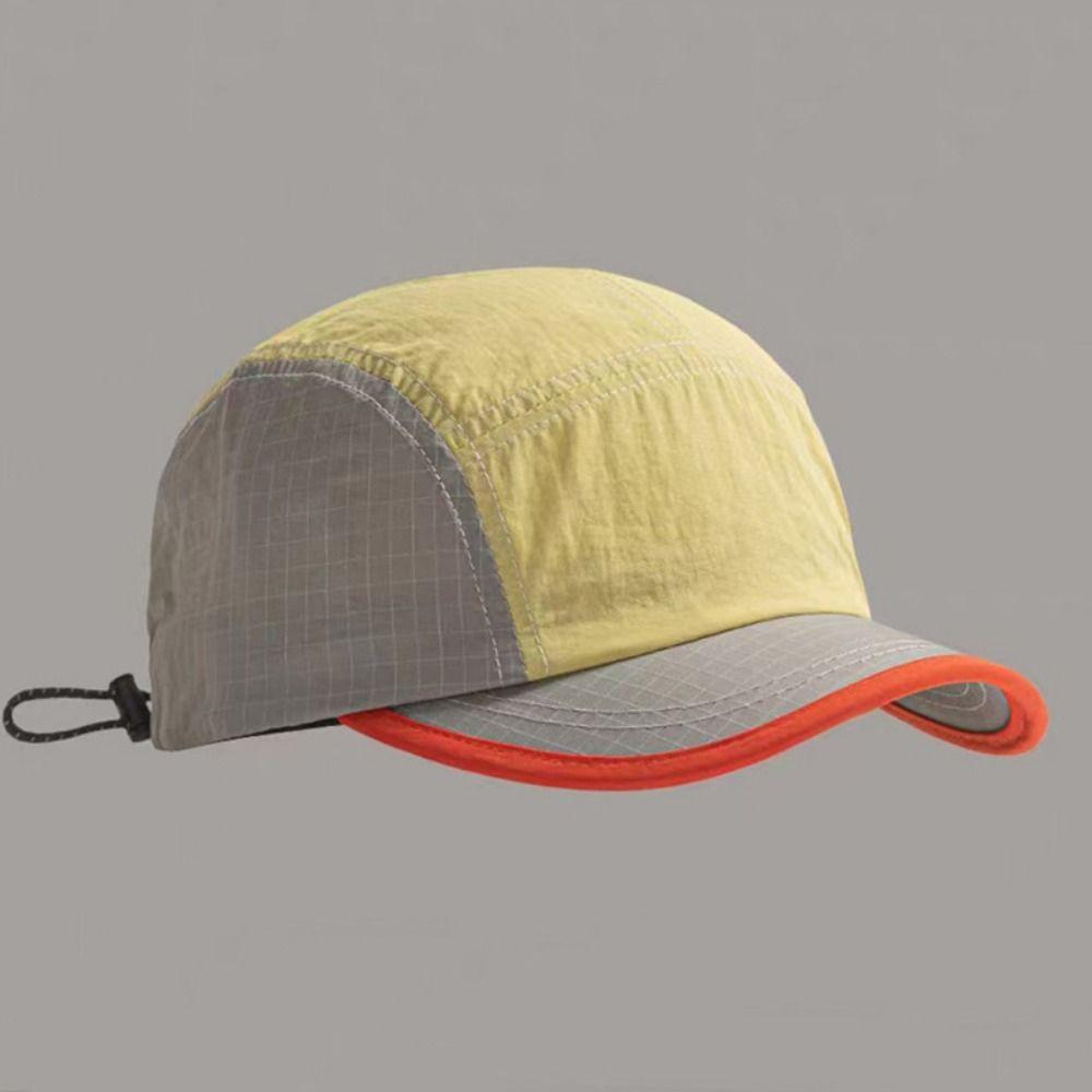 Summer Style Retro Baseball Cap Color Matching Peaked Cap Quick-drying Cap  Camping Fishing