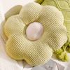 Covers Soft Plush Pumpkin Bohemian Green Knitted Pillow Covers with Tassels Floral Embroidery Cushion Pillow Home Decor Pillows