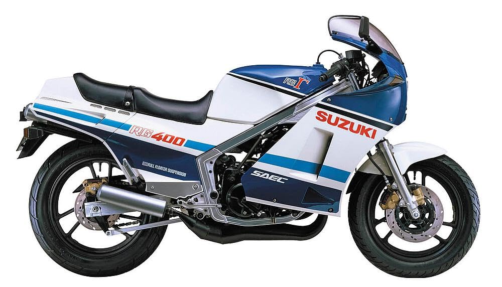 

Hasegawa Motorcycle Series Suzuki RG400 Gamma Early Model Plastic Model Kit BK9 1/12 белый
