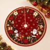 Large Size Christmas Tree Mat Round Xmas Tree Foot Cover  Christmas Tree Decoration
