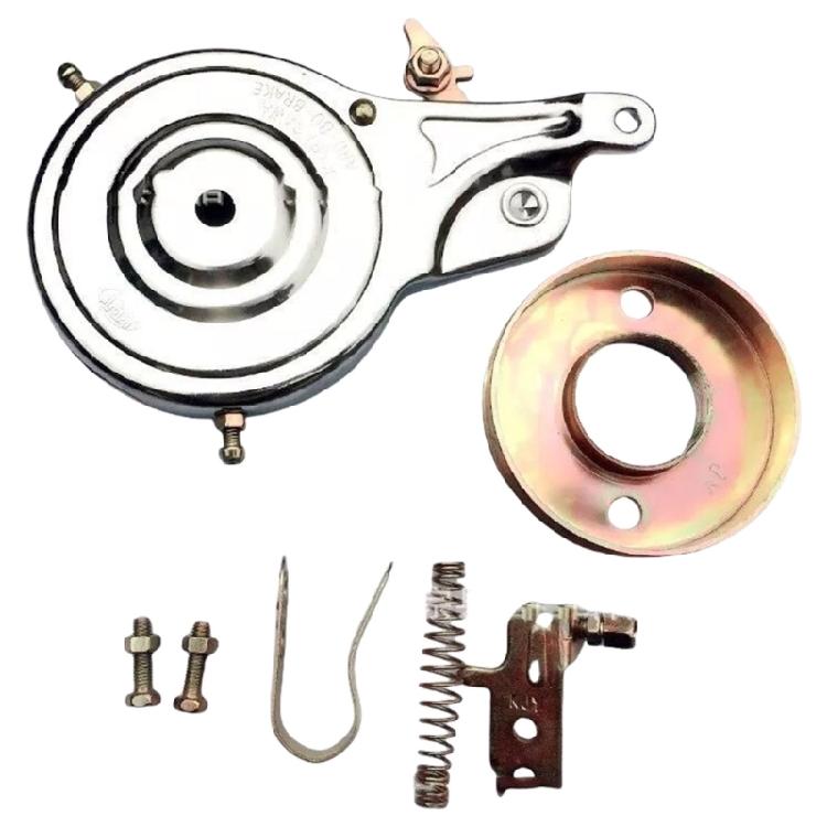 Light Weight Bicycles Brake Drum 90 with Rusts Resistant Electroplating for City Commuters Bicycles Rear Brake Drum 1