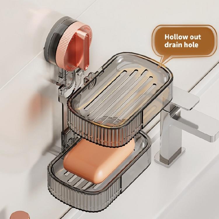 Premium Bathroom Soap Trays Suction Designs Soap Containers Not Drilling Needed Soap Box Suitable For Various Surfaces