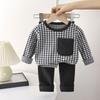 Children's Home Wear Set Autumn Boys' Pajamas Thermal Underwear Set Girls' Autumn Johns Children's Clothing