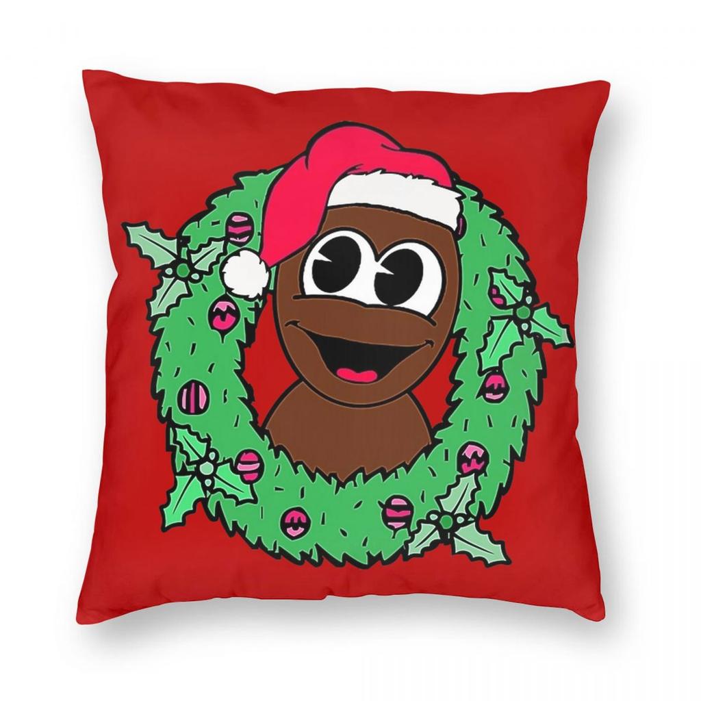 Mr Hankey Around The Christmas Tree South-Park Pillowcase Printed Fabric Cushion Cover Decorative Throw Pillow Case Cover Home