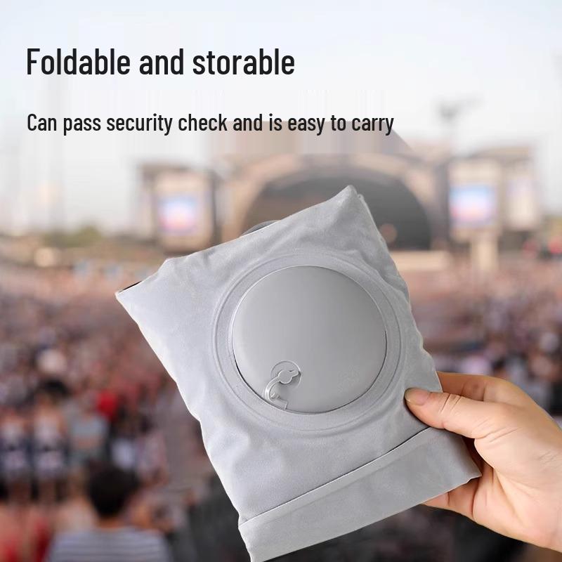 Cojín Inflable para Asiento de Concierto para Niñas Pequeñas - Taburete y Reposapiés Portátil para Exteriores