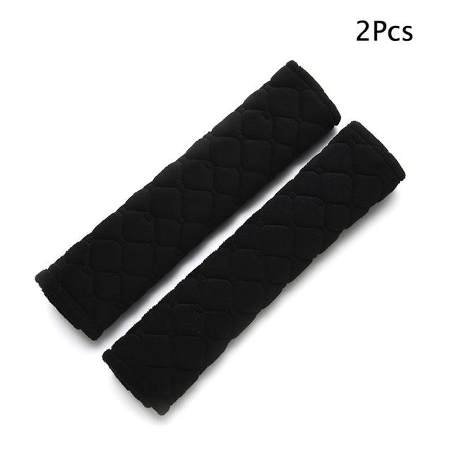 2Pcs Car Comfortable Seat Belt Cover Adjustable Plus Car Safety Belt Cover Shoulder Pad for Adults Kid Car Interior Accessories