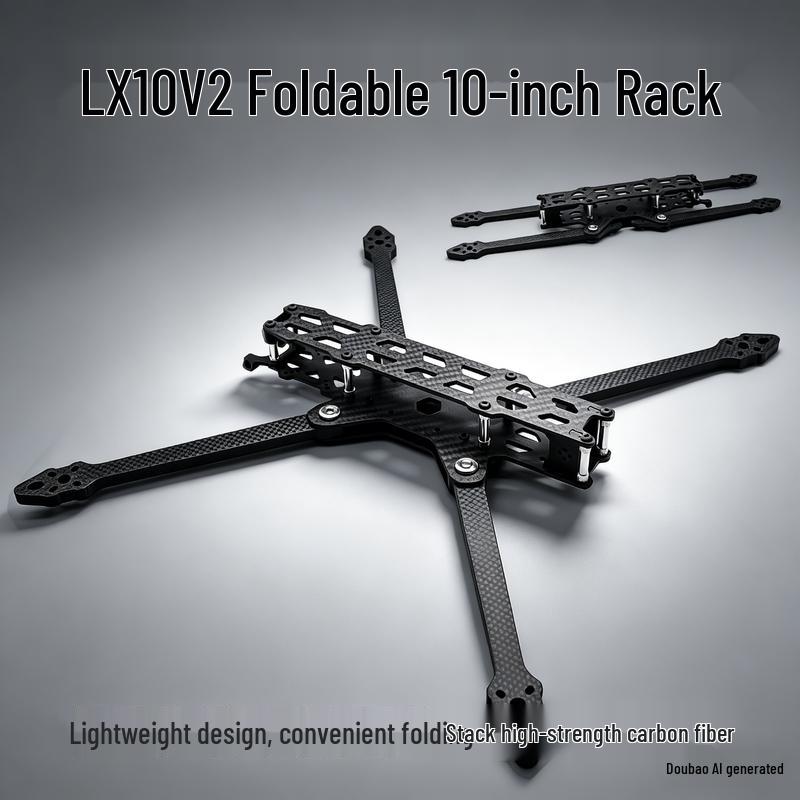 

LX10 V2 10-inch FPV Racing Drone Folding Frame Kit