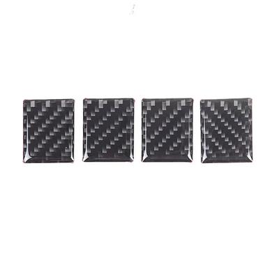 For Land Rover Defender 110 130 -2024 Soft Carbon Fiber Car Rear Charging Port Panel Cover Trim Stickers Car Accessories
