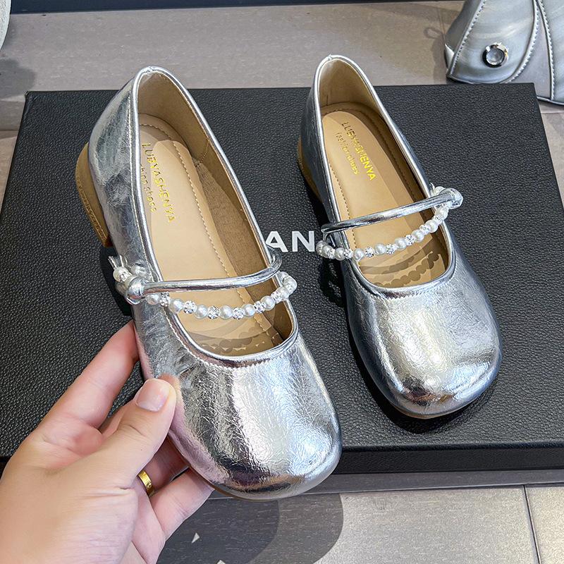 Jane damesschoenen 2025 nieuw met rok zomer Mary platte enkele schoenen damesschoenen nachtbries zachte schoenen zachtzool Doudou schoenen