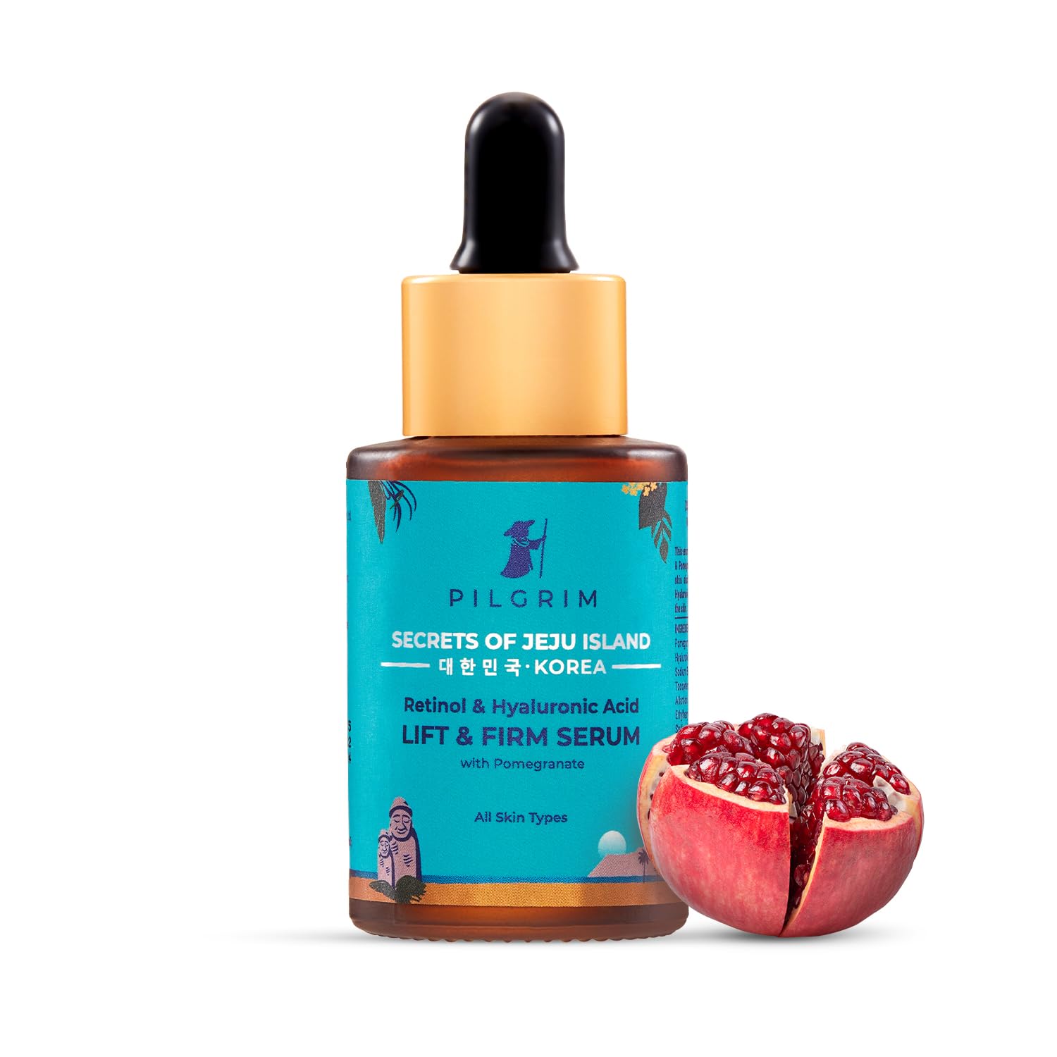 

Pilgrim 0.5% Retinol And Hyaluronic Acid Face Serum For Firm Looking Skin And Visible Smoothness 30 Ml