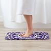 1pc Christmas Decor Non-Slip Door Mat with Purple Mandala Design for Living Room And Bedroom, Modern Welcome Carpet for Home