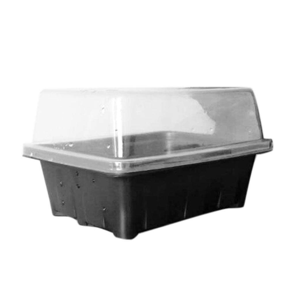 

Сад 1л 12-луночный садовый ящик для рассады семян для рассады горшок для рассады ящик для рассады лоток Black чёрный