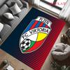 FC Viktoria Plzeň Koberec pro obývací pokoj, ložnici, domov, dekorace na pohovku, protiskluzová podložka pro děti