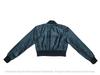 Black Women Soft Leather Jacket Bomber Style Genuine Lambskin Motorcycle Biker