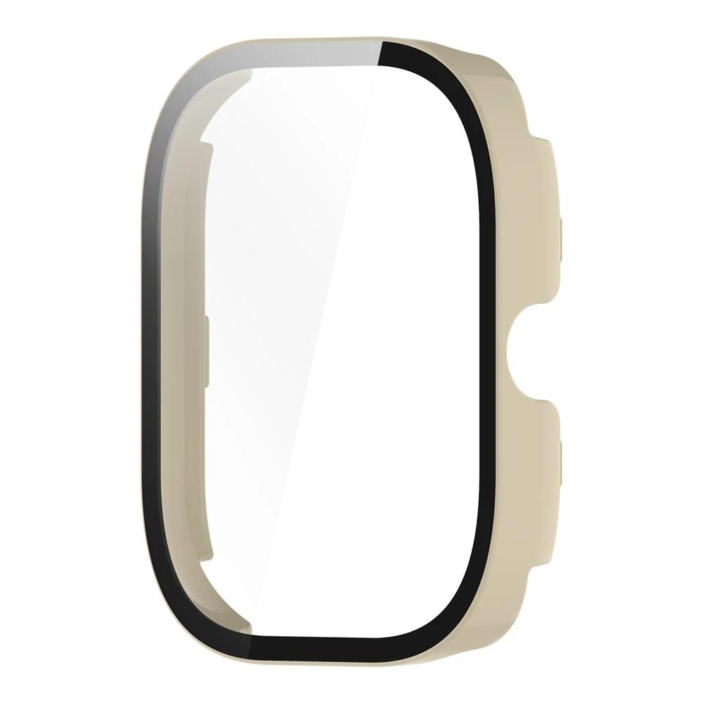Tempered Glass+Case for Xiaomi Redmi Watch 4 Accessories Screen Protector All Around 9H Hard PC Bumper for Redmi Watch4 Cover