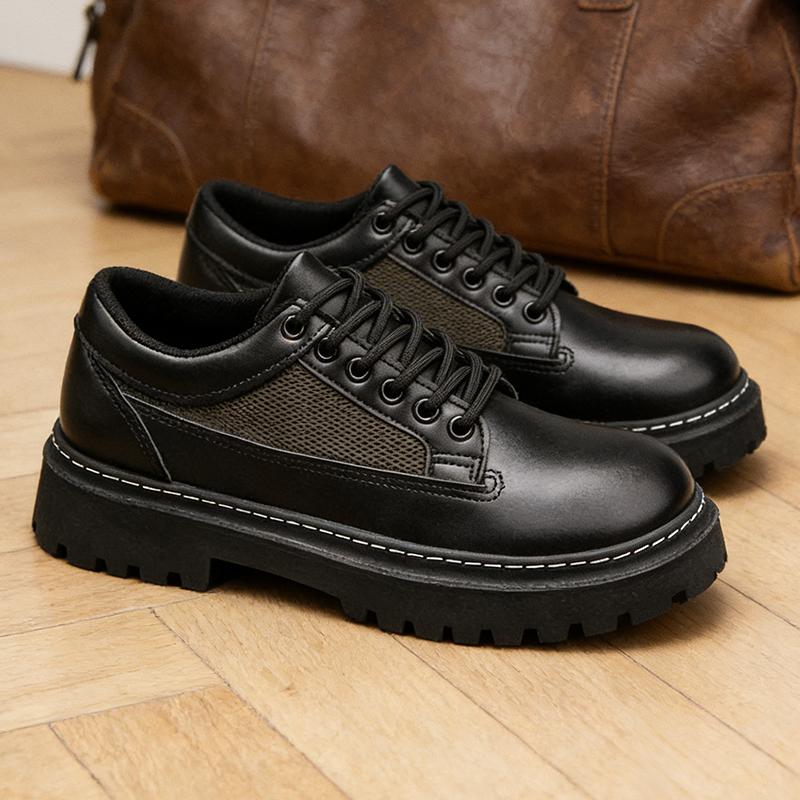 

Casual Sneakers Men Shoes Anti-slip Low-top Outdoor Sports Shoes Men Lace-up Comfortable Soft Breathable Walking Shoes Men 39 чёрный/зелёный