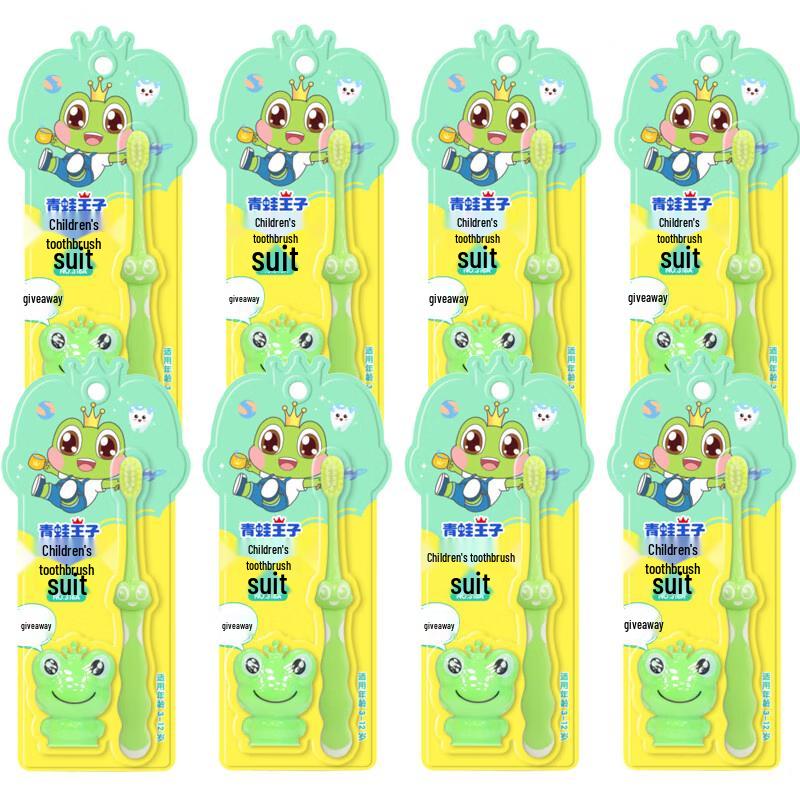 

Frog Prince Children s Soft Bristle Toothbrush - 8 Pack