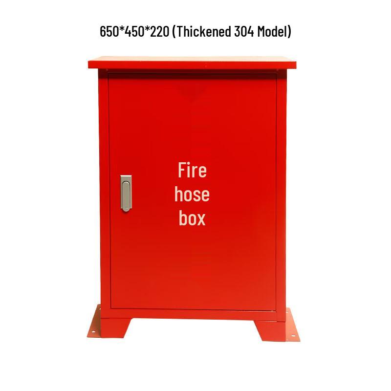 OLOMM Stainless Steel Fire Hose Cabinet 650x450x220mm