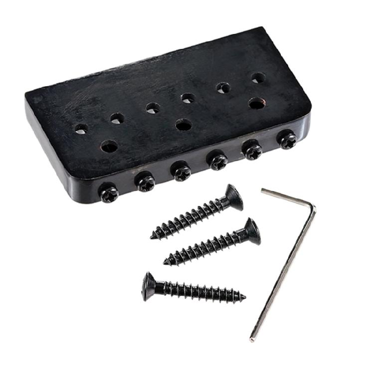 Non Tremolo Metal Bridge Replacement For 6 String Electric Guitars Precisions Engineering For Better Playability