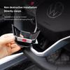 Car Logo Steering Wheel Trim Cover Auto Accessories For VW Touareg Arteon CC Passat Golf Polo E-up! ID.3 ID.5 ID.4 ID.7 Taos Ht4