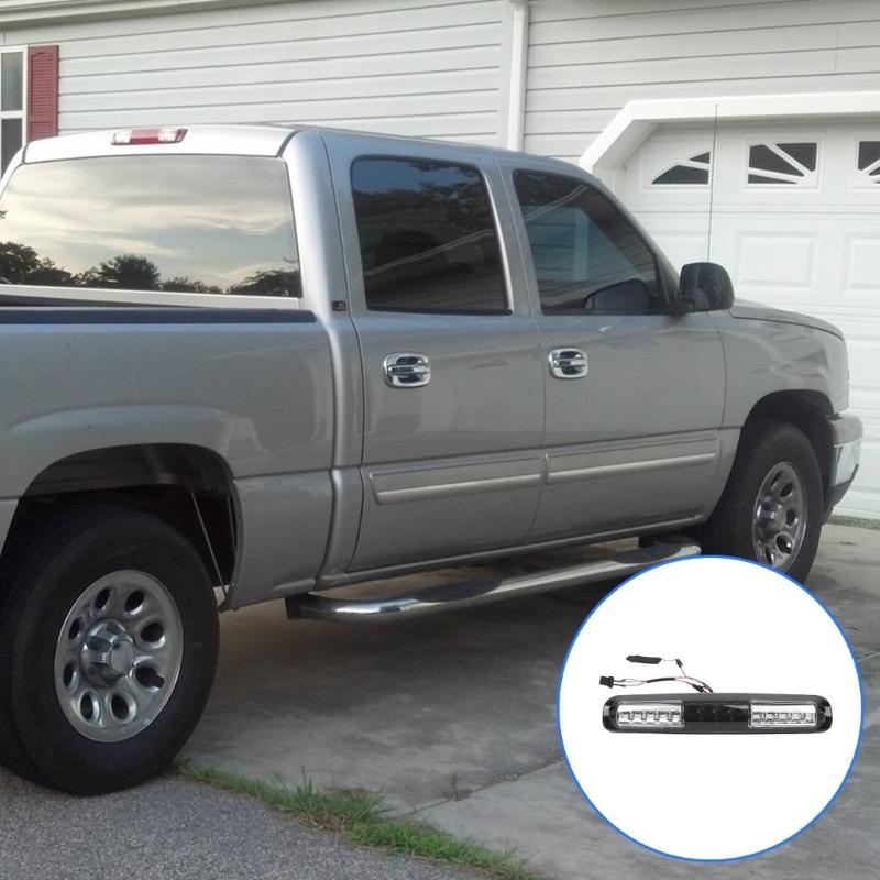 LED Third Tail Stop Light 3rd Brake Light 5978318 16525205 for 1999-2007 Center Rear Roof Light Third Light