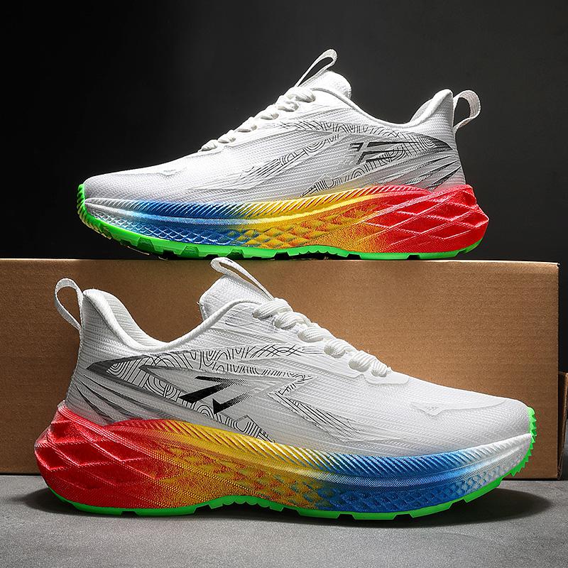 

Autumn and Winter New Couple Running Shoes Unisex Casual Lightweight Rebound Ports Lightweight Shocks Mesh Shoes Shoes for Men 36