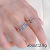 925 Sterling Silver Ring for Women Fashion Luxury Wedding Band Gorgeous Finger Accessories Engagement Party Jewelry Gifts