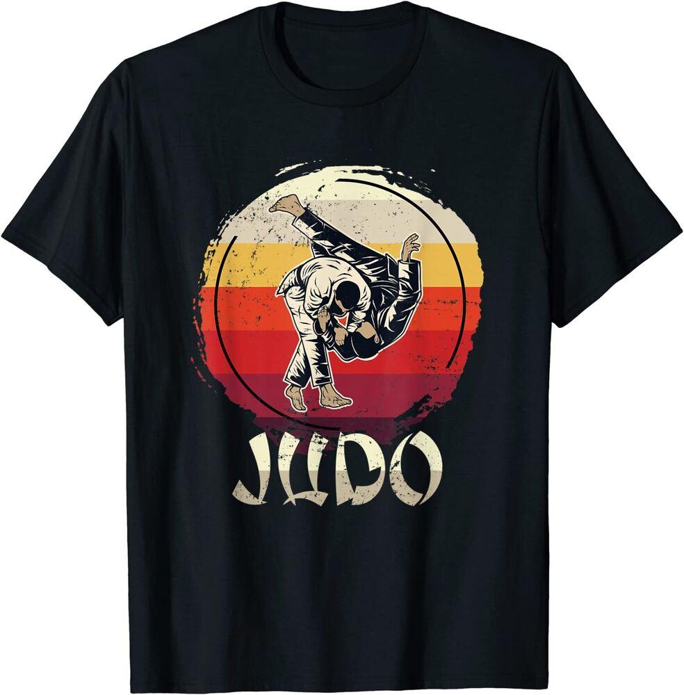 

Футболка унисекс в стиле дзюдо в стиле дзюдо, футболка в стиле ретро