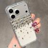 New Apple 17promax Flash Diamond Mobile Phone Case Light Luxury 16 Transparent Semi-diamond 15 Premium 14 Niche 13 Fashion 12