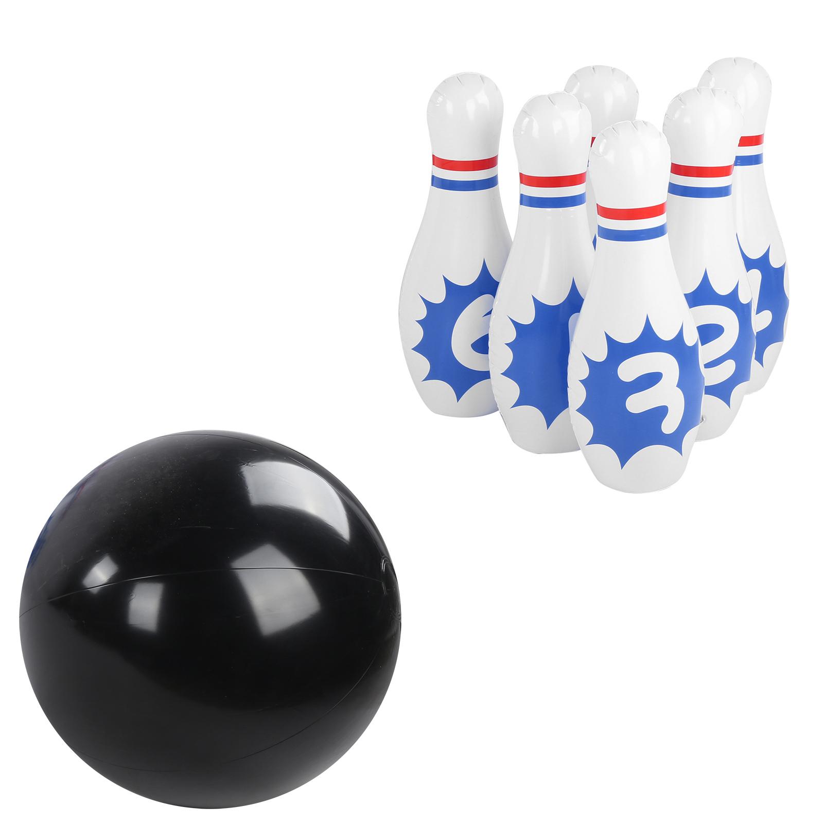 SL001?39 Indoor/Outdoor Games Inflatable Bowling Set for Kids Adults Educational Toys