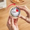 Kitchen Timer Time Reminder 60 Minutes Magnet Round Shape Kitchen Tools Countdown Alarm Reminder Mechanical Cooking Timer