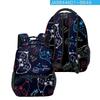 Trendy Kpop Youthful School Bags Unisex National Flag Puppy Travel Bags 3D Print Oxford Waterproof Notebook Shoulder Backpacks
