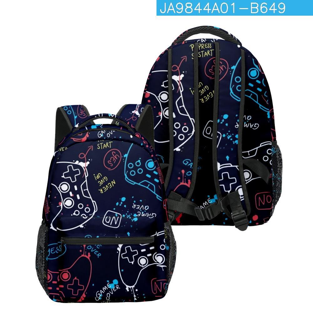 Trendy Kpop Youthful School Bags Unisex National Flag Puppy Travel Bags 3D Print Oxford Waterproof Notebook Shoulder Backpacks