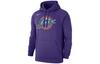 NBA Classic Logo Utah Jazz, Hooded Comfortable Casual Versatile Thermal Fleece Lined Long Sleeved Sweatshirt Men's CI4540-504