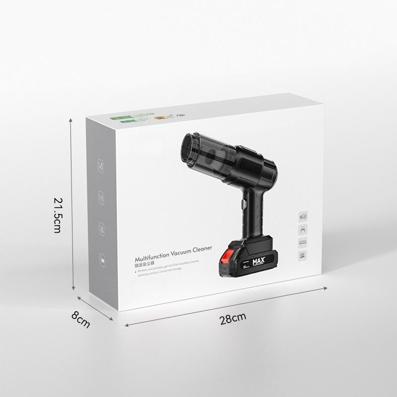 Portable High-Power Wireless Handheld Car Vacuum Cleaner (Wet/Dry, Rechargeable)