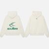 DRIPX European and American Printed Hoodie American Couple Retro Loose Trendy Tops