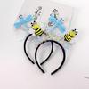 Cute Insect Shape Hairband Women Washing Face Headbands Makeup Tinsels Hairband