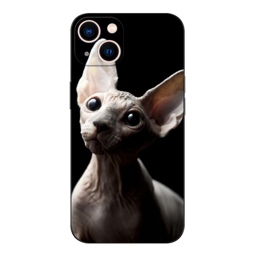 Black Tpu Case For Motorola Edge 20 Lite Pro 2021 S Moto E20 E30 E40 E7 4G G 5G Plus Sphynx Cat